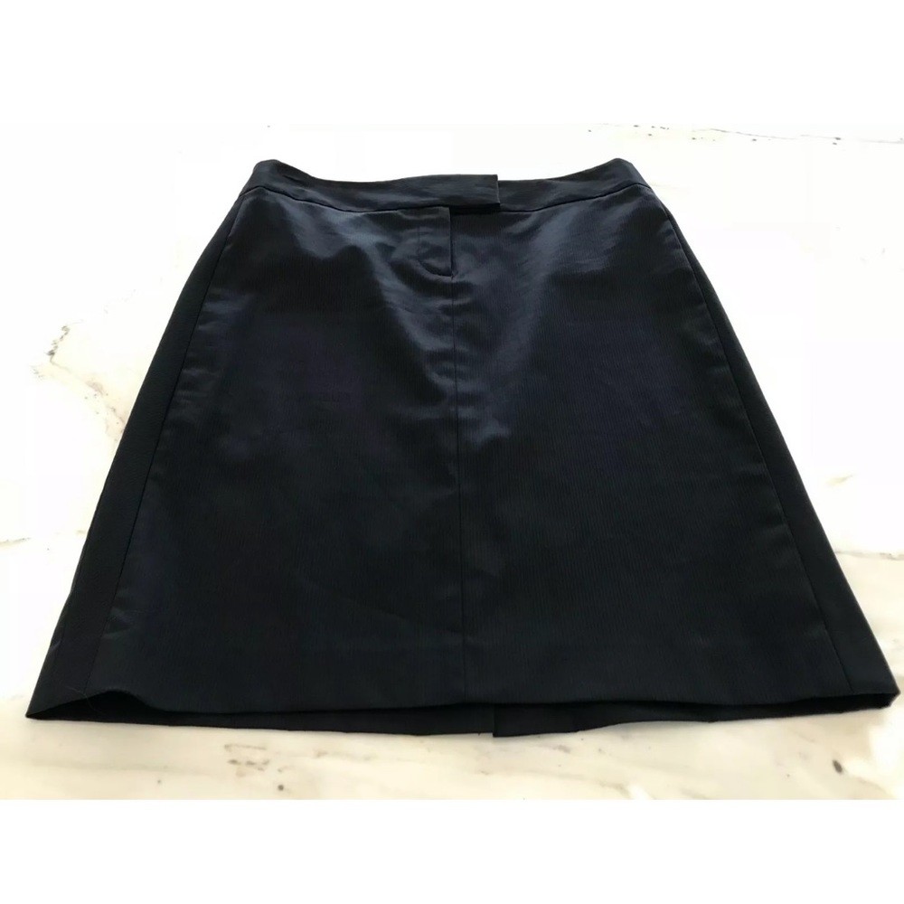 Theory Navy Pinstripe Skirt 4 Nwots! - image 7